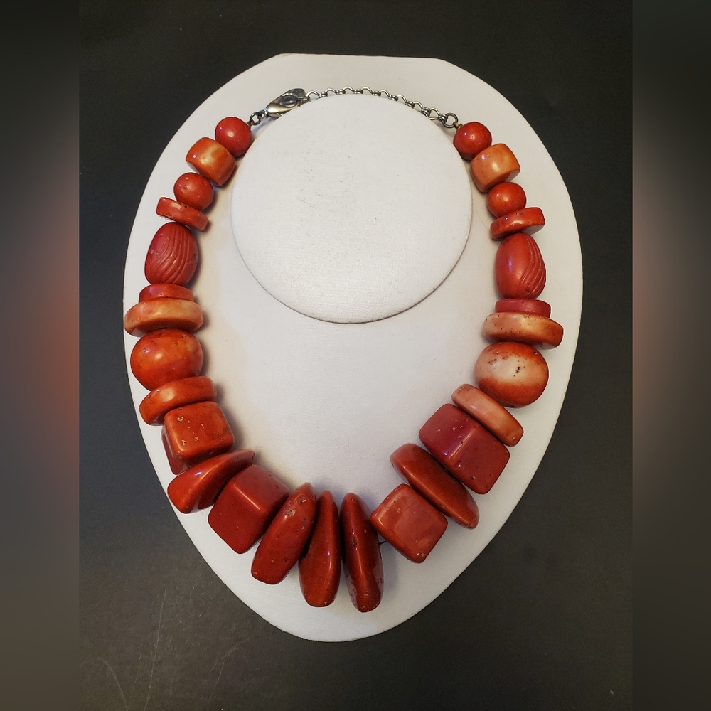 Vintage Ben-Amun Coral Necklace